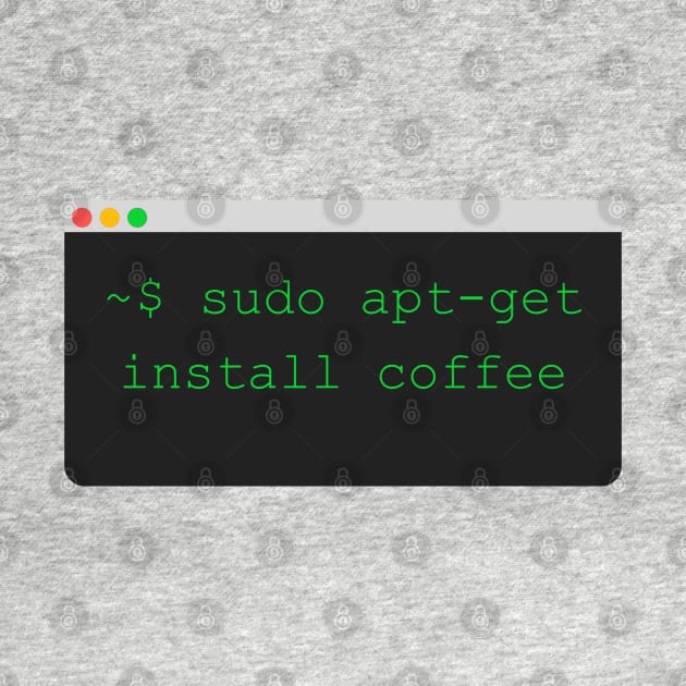 sudo apt get install coffee by leo-jess